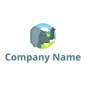 Elephant head on a White background - Animales & Animales de compañía