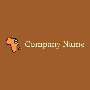 Africa on a Sienna background - Caridade & Empresas Sem Fins Lucrativos