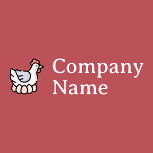 Chicken on a Blush background - Agricoltura