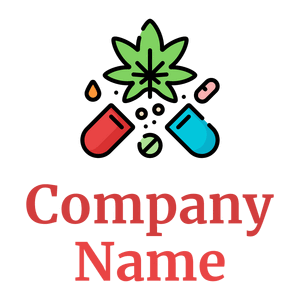Weed logo on a White background - Vastgoed & Hypotheek