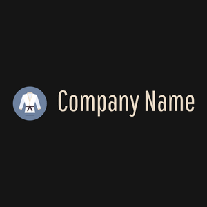 Judo logo on a Nero background - Domaine sportif
