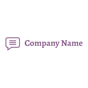 Comment logo on a White background - Communicações