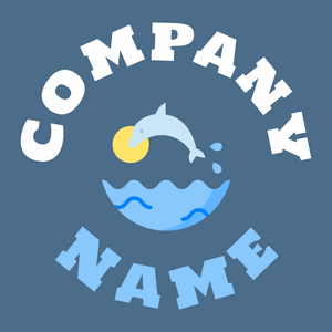 Sea on a Wedgewood background - Animales & Animales de compañía