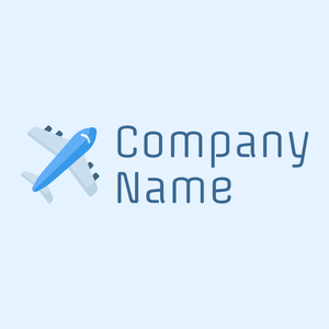 Plane logo on a Alice Blue background - Autos & Fahrzeuge