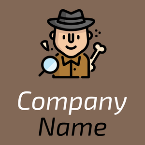 Archeologist logo on a Roman Coffee background - Entertainment & Kunst