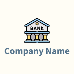 Bank on a Floral White background - Business & Consulting