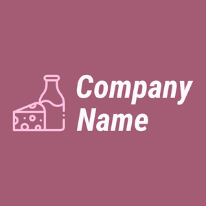 Cheese logo on a Vin Rouge background - Agricultura