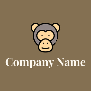 Chimpanzee on a Shadow background - Tiere & Haustiere