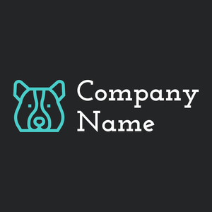 Corgi logo on a Bunker background - Animales & Animales de compañía