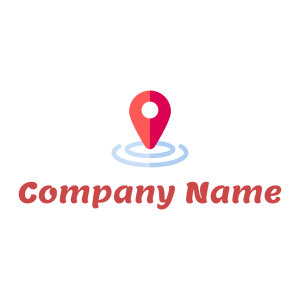 Location logo on a White background - Computer