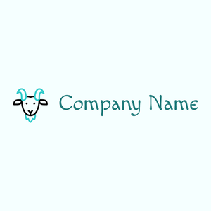 Capricorn logo on a Azure background - Dieren/huisdieren