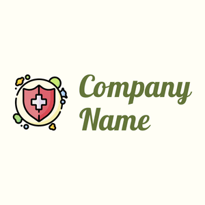 Immune system logo on a Ivory background - Medical & Farmacia