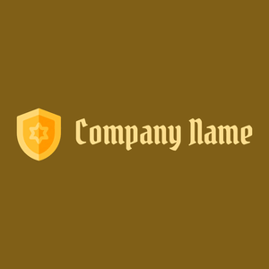Police badge on a Raw Umber background - Categorieën