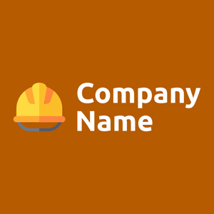 Helmet logo on a Tenne (Tawny) background - Construcción & Herramientas