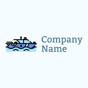 Maritime rescue on a Alice Blue background - Segurança
