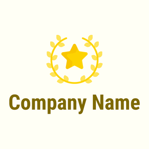 Gold Wreath on a Ivory background - Arte & Entretenimiento