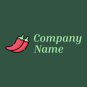 Chilli pepper logo on a Goblin background - Eten & Drinken