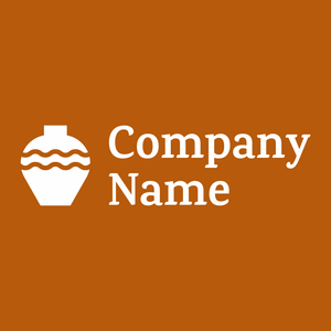 Pottery logo on a Rust background - Education