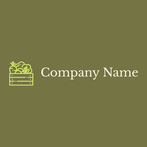 Vegetables logo on a Go Ben background - Agricultura