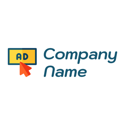 Pay per click logo on a White background - Domaine des communications