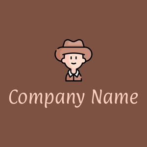 Archeologist logo on a Old Copper background - Entertainment & Kunst