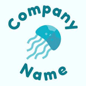 Jellyfish on a Azure background - Animales & Animales de compañía