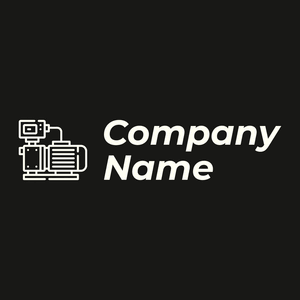 Water pump logo on a Maire background - Bau & Werkzeuge