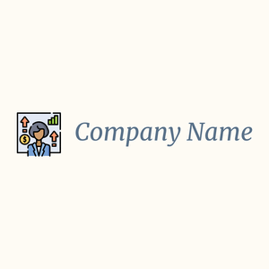 Financial advisor logo on a White background - Entreprise & Consultant