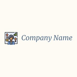 Financial advisor logo on a White background - Handel & Beratung