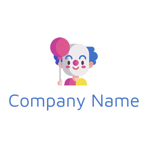 White Smoke Clown on a White background - Divertissement & Arts