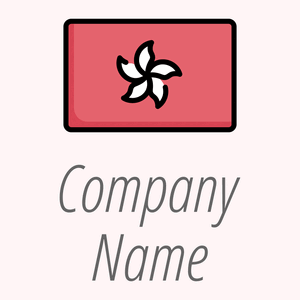 Hong kong logo on a Snow background - Politiek