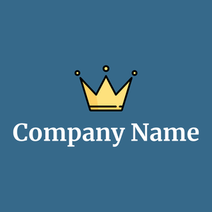 Crown logo on a Astral background - Mode & Beauté