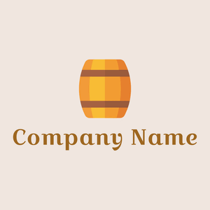 Barrel on a White Linen background - Cibo & Bevande