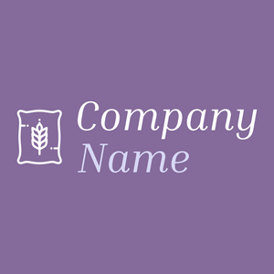 Wheat logo on a Deluge background - Agriculture