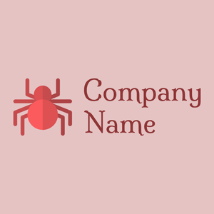 Spider logo on a Dust Storm background - Animais e Pets