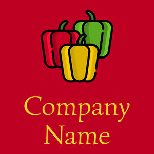 Paprika on a Free Speech Red background - Alimentos & Bebidas