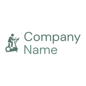 Exercise logo on a White background - Deportes