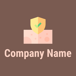 Skin logo on a Roman Coffee background - Medicina & Farmacia