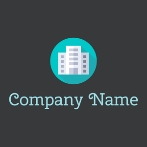 Office building logo on a Vulcan background - Entreprise & Consultant