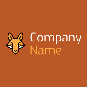 Fox logo on a Christine background - Tiere & Haustiere