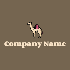 Camel on a Coffee background - Animales & Animales de compañía