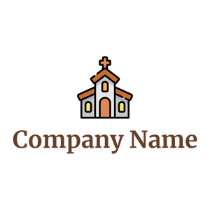 Chapel on a White background - Religión