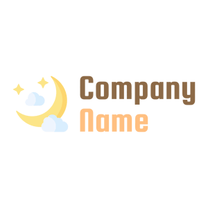 Night logo on a White background - Abstracto
