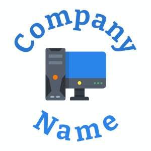 Gaming logo on a White background - Computadora