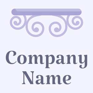 Floral design logo on a Ghost White background - Fiori