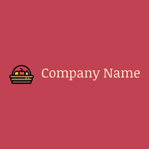 Harvest logo on a Sunset background - Comida & Bebida