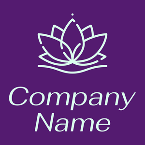 Lotus logo on a Christalle background - Bloemist