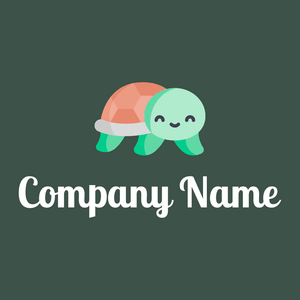Water Leaf Turtle on a Plantation background - Arte & Entretenimiento