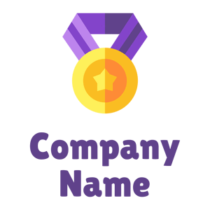 Medal logo on a White background - Esportes