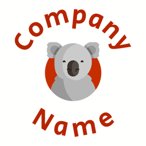 Koala logo on a White background - Animales & Animales de compañía